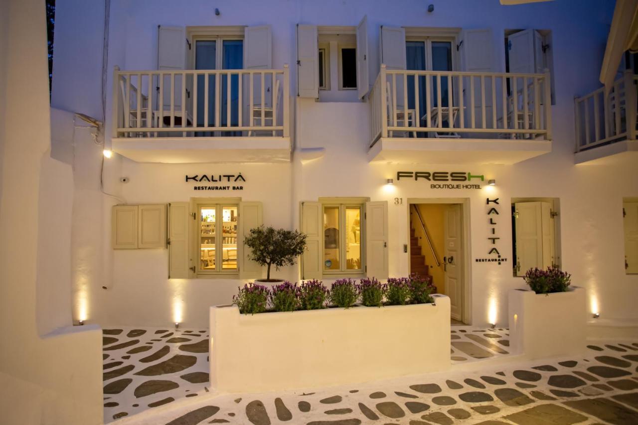 Fresh Boutique Hotel Mykonos Town المظهر الخارجي الصورة